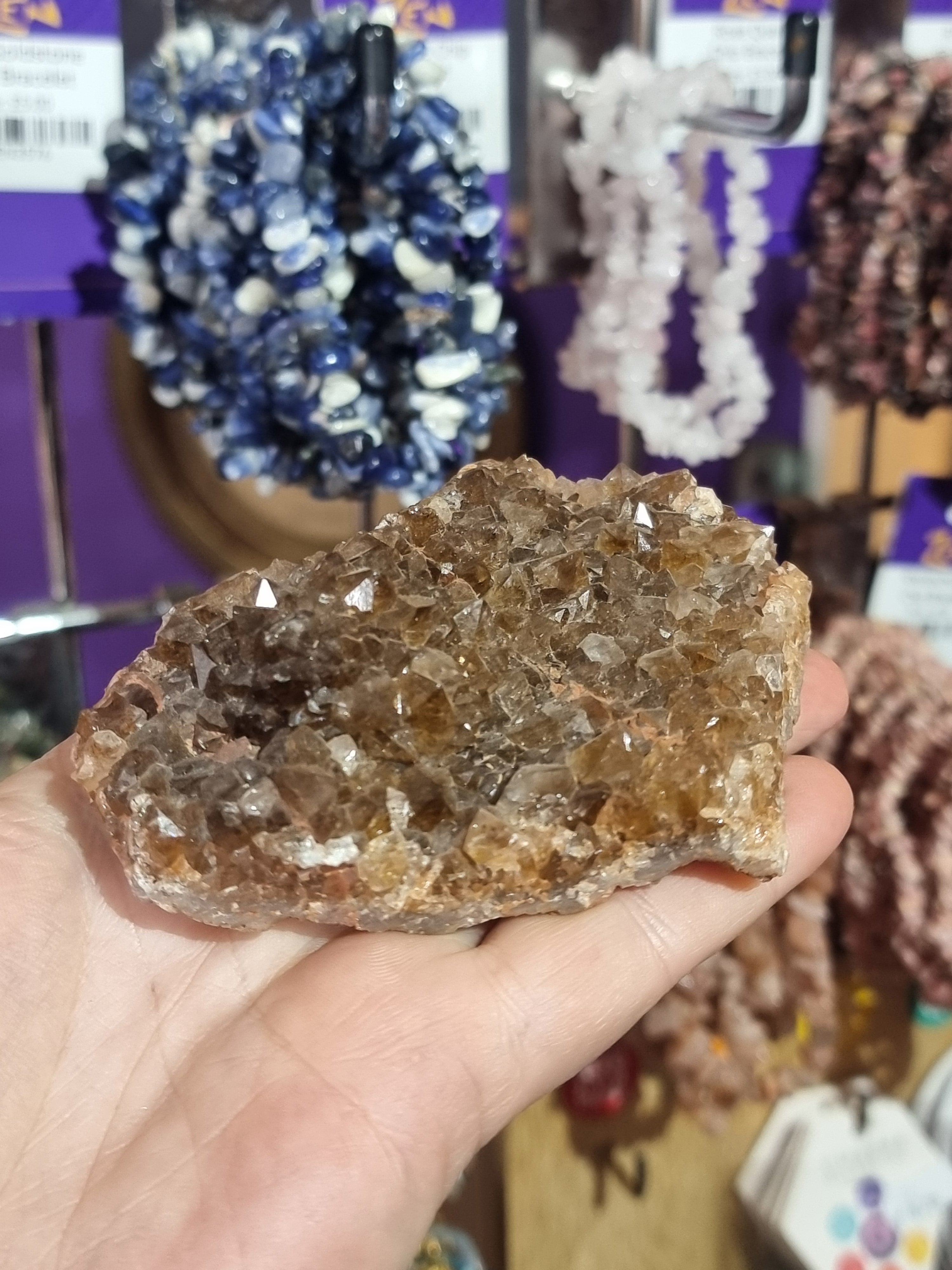 Smokey Amethyst Cluster