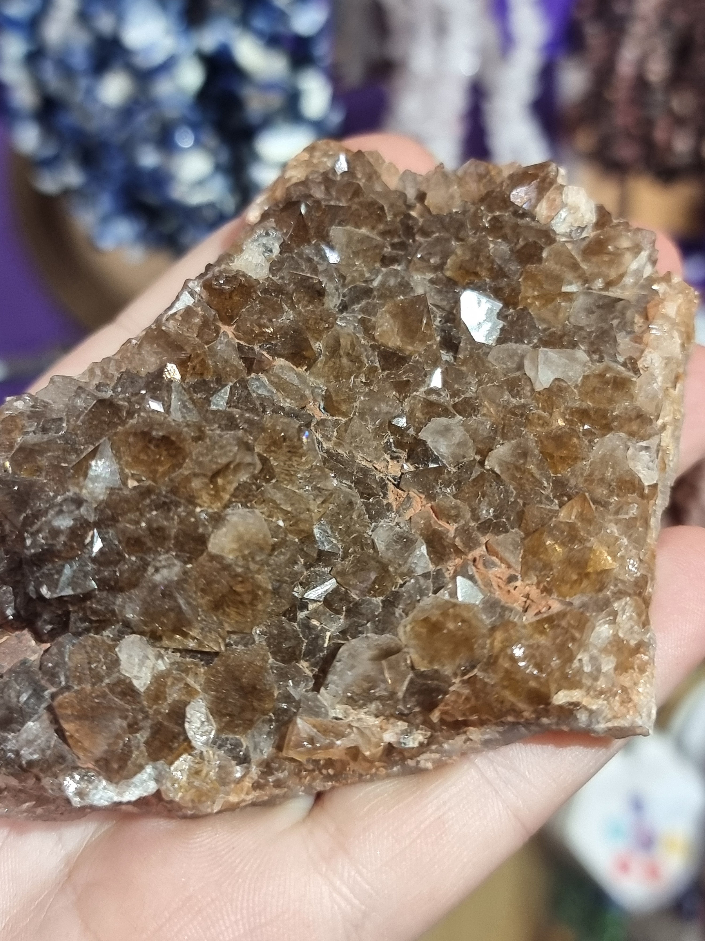 Smokey Amethyst Cluster