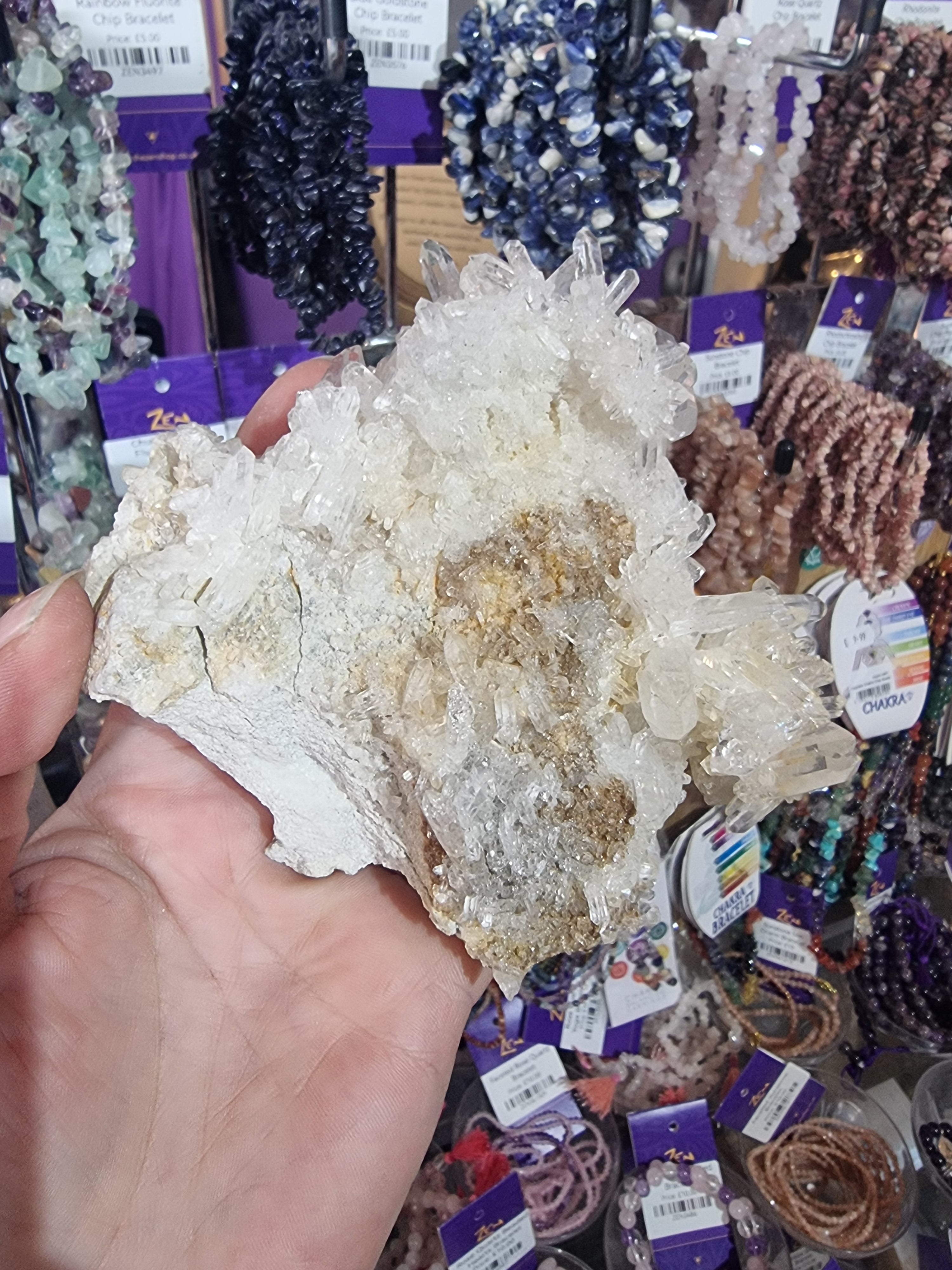 Clear Quartz Clusters (312g)