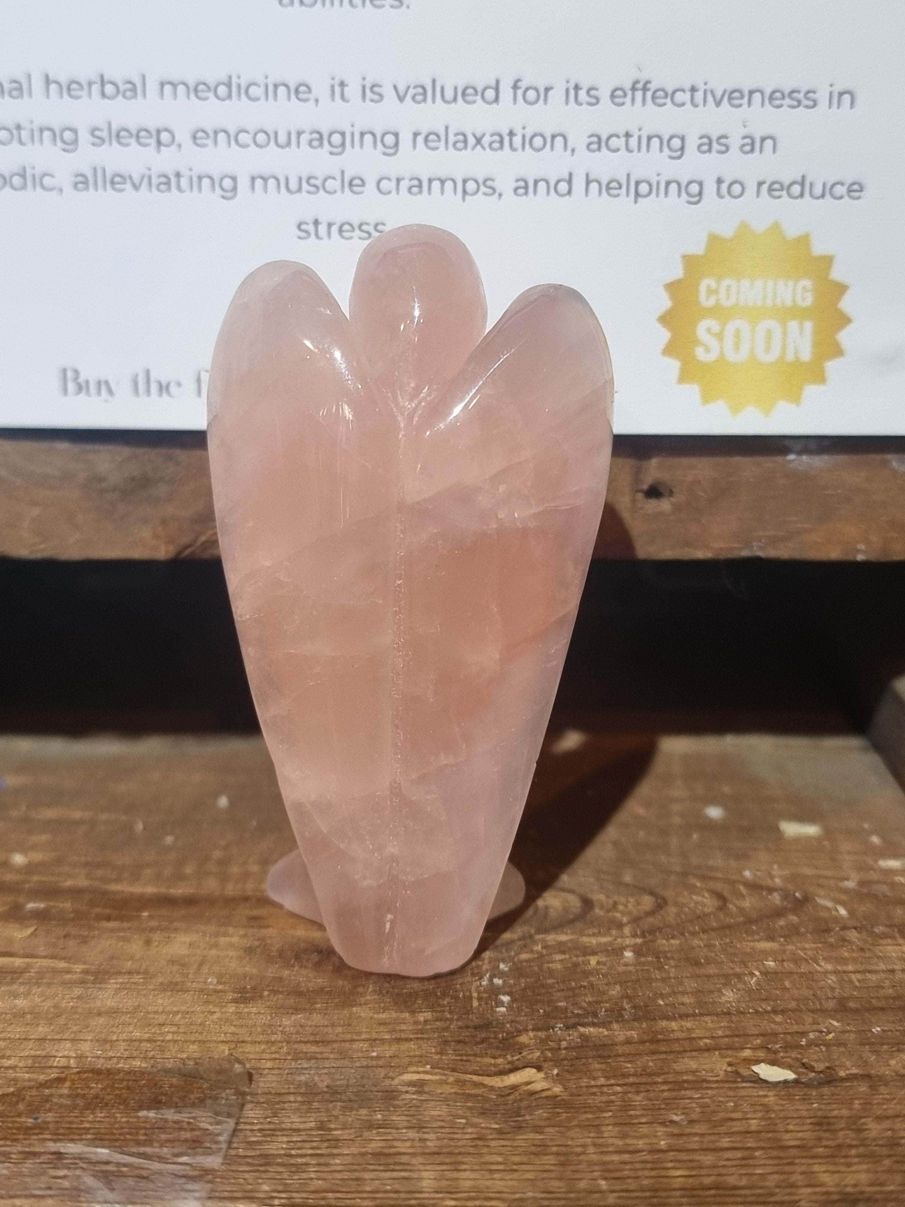 Rose Quartz Angel