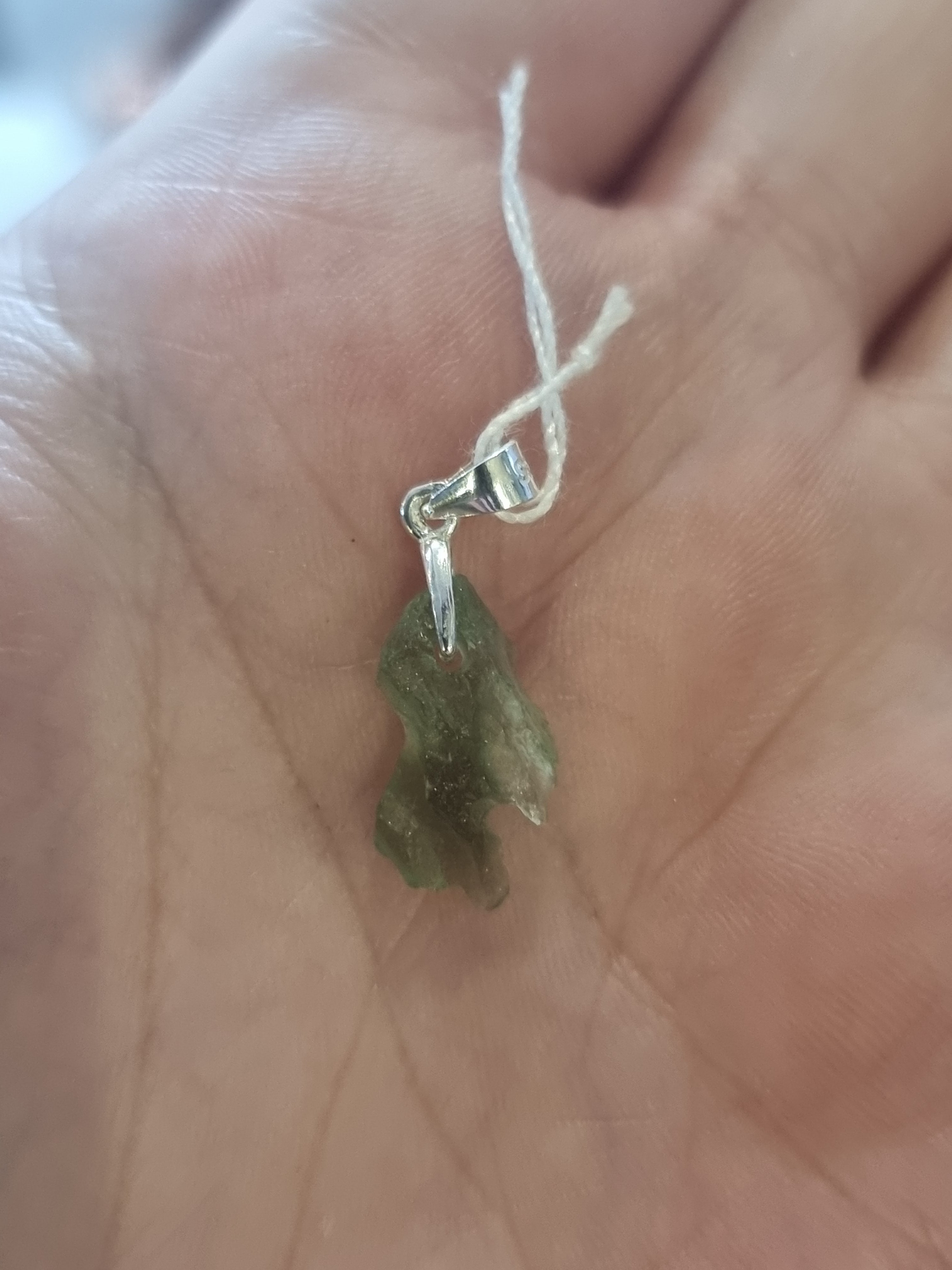Moldavite Pendant (.57g)