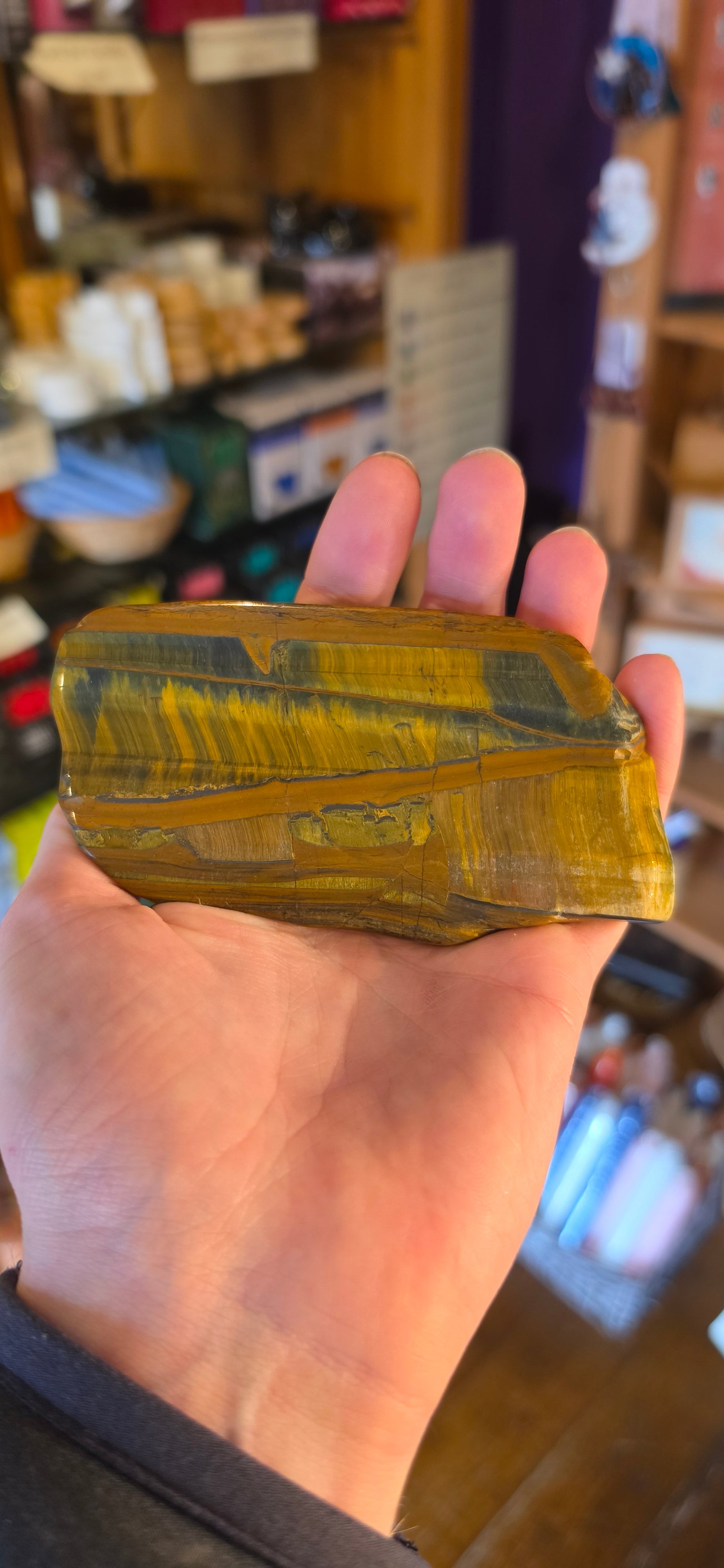 Variegated Tigers Eye Slices