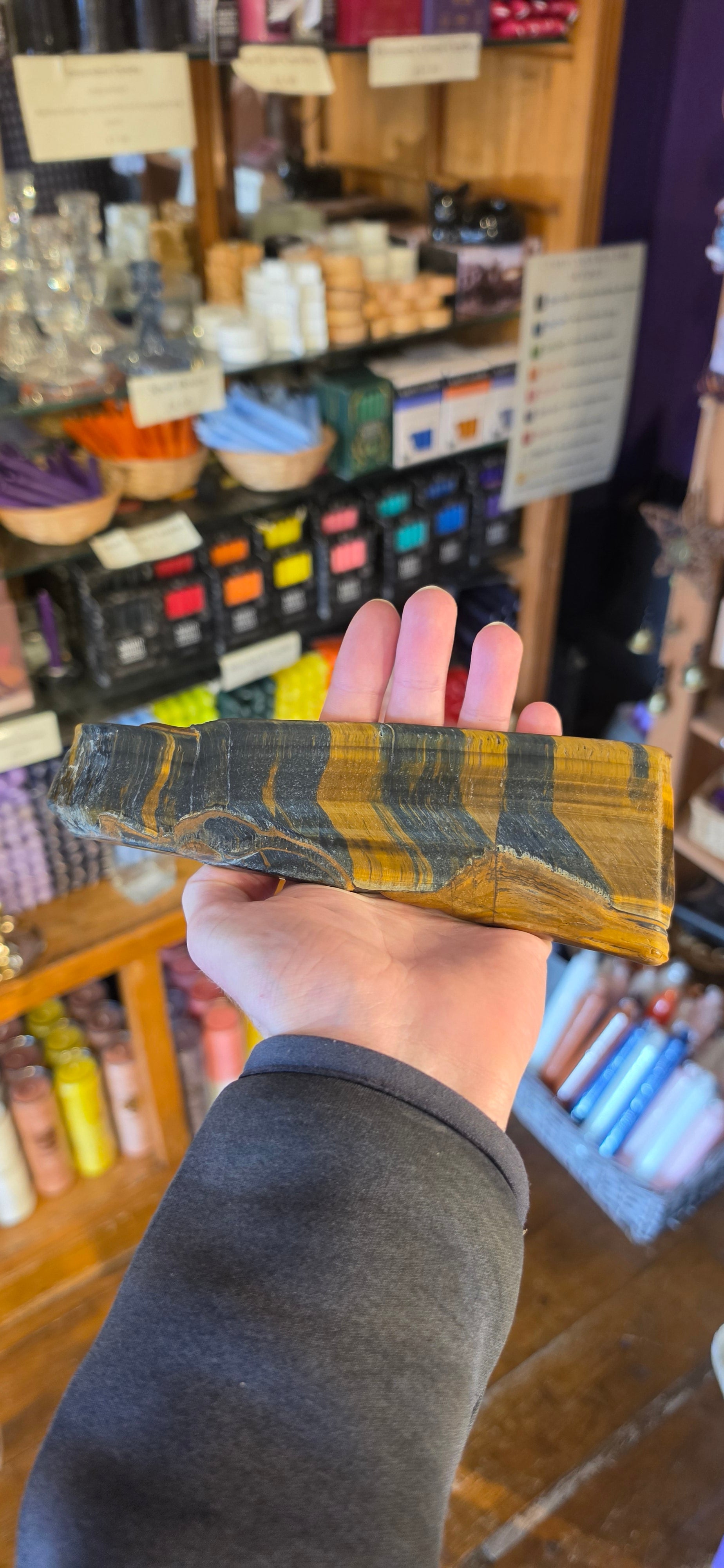 Variegated Tigers Eye Slices