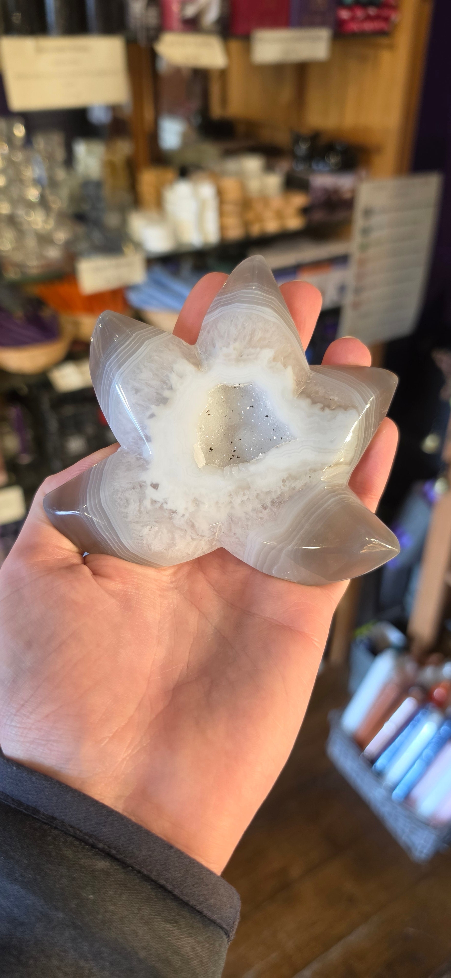 Druzy Agate Starfish