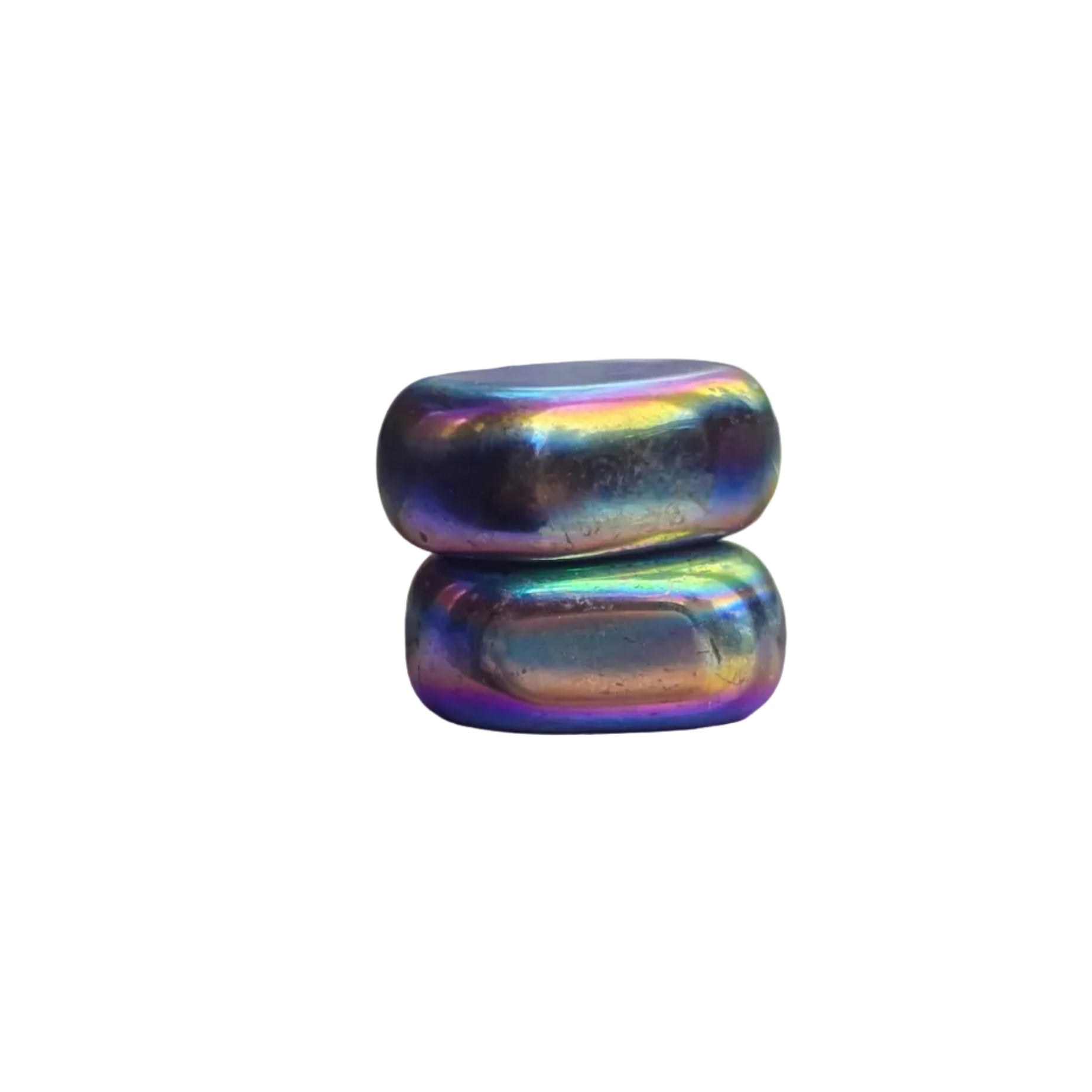 Rainbow Magnetic Hematite (Pair)