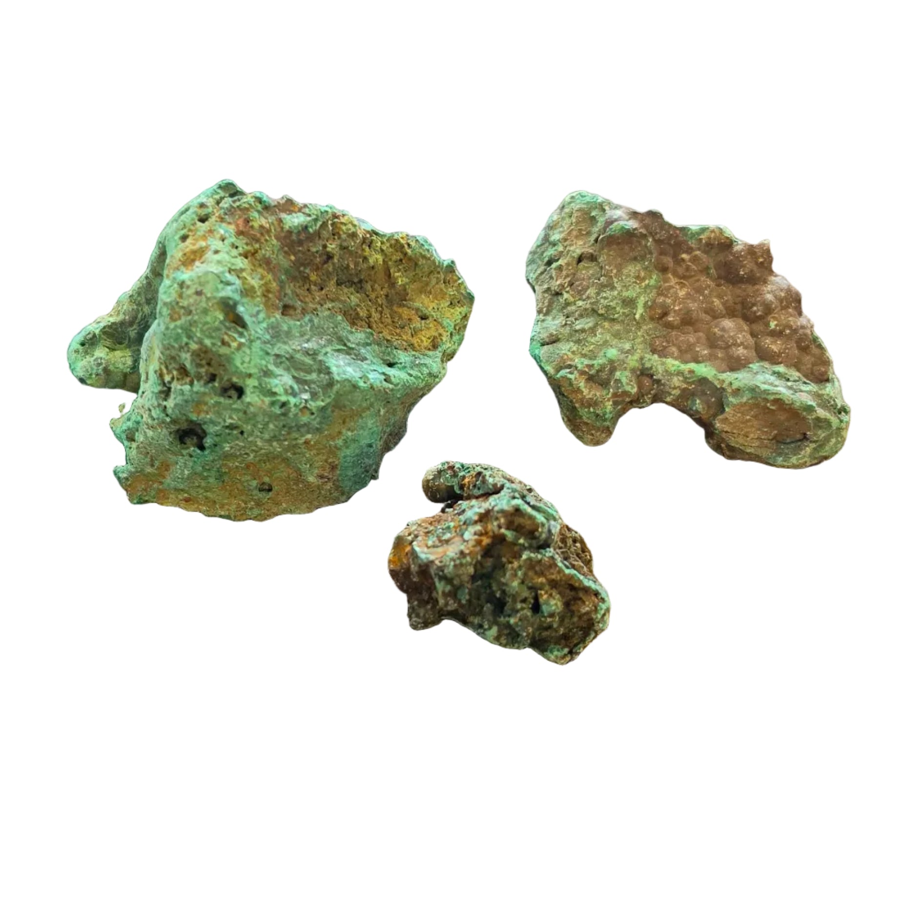 Raw Malachite Specimens