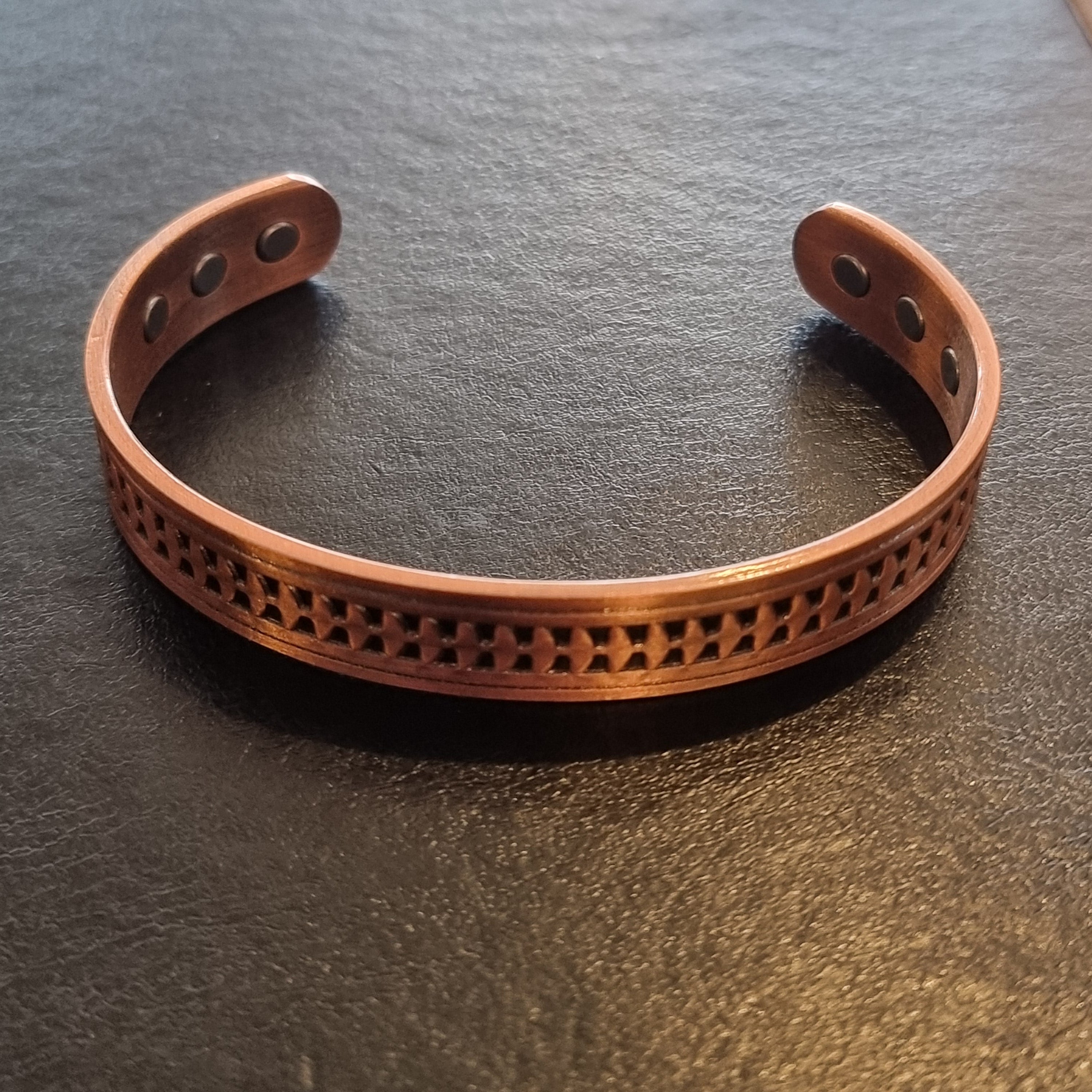 Copper Magnet Bracelet (Design 716)