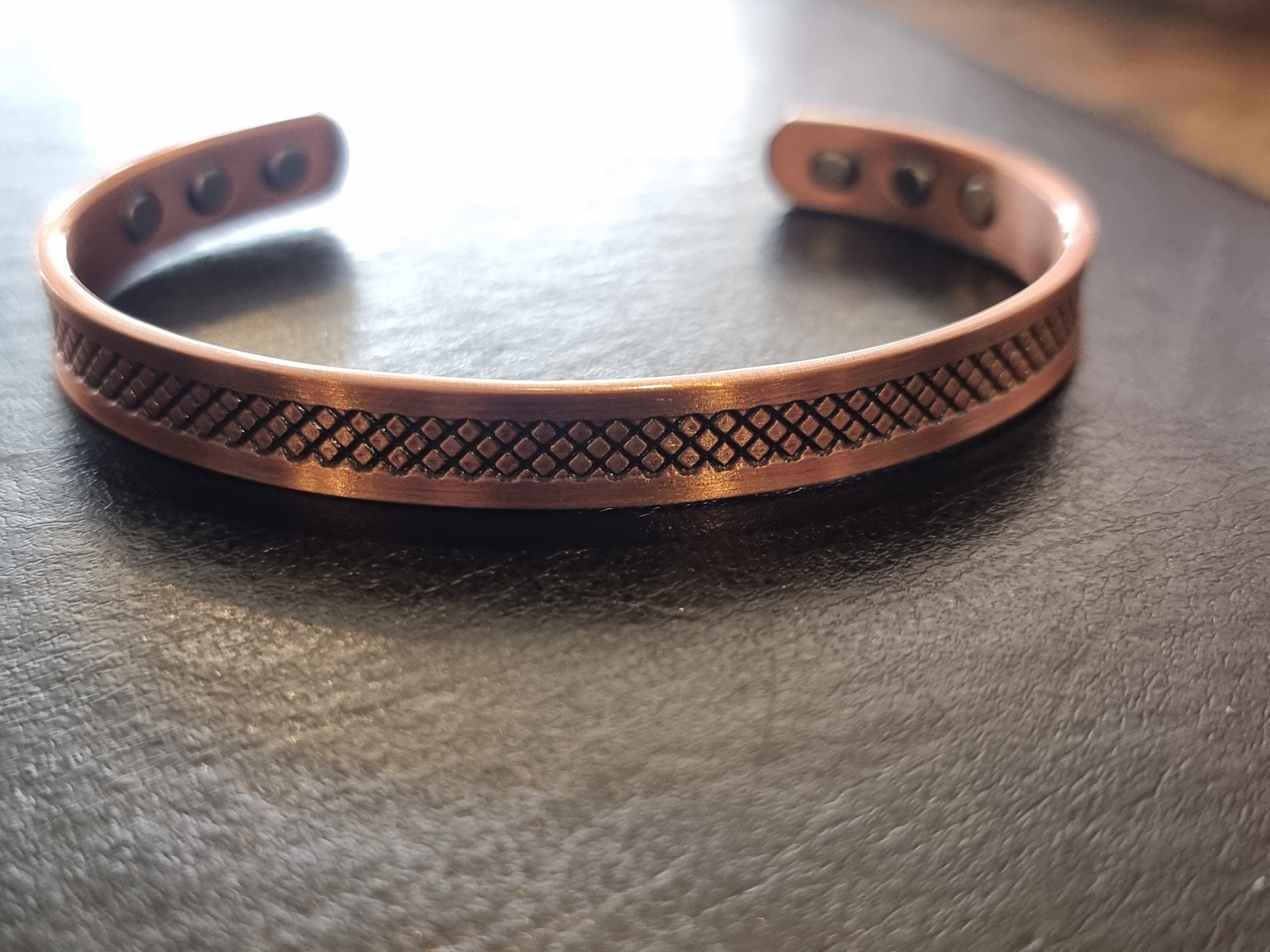 Copper Magnet Bracelet (Design 717)
