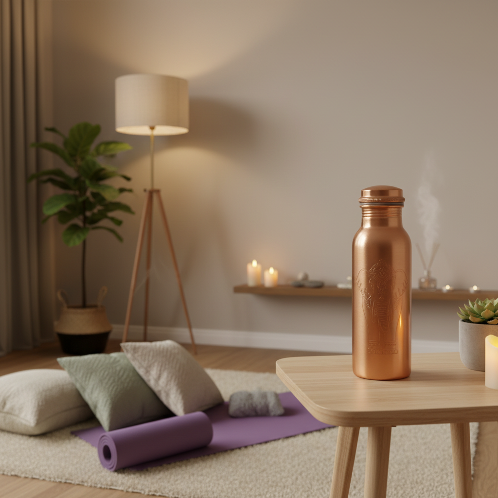 Elephant Copper Bottle (700ml)