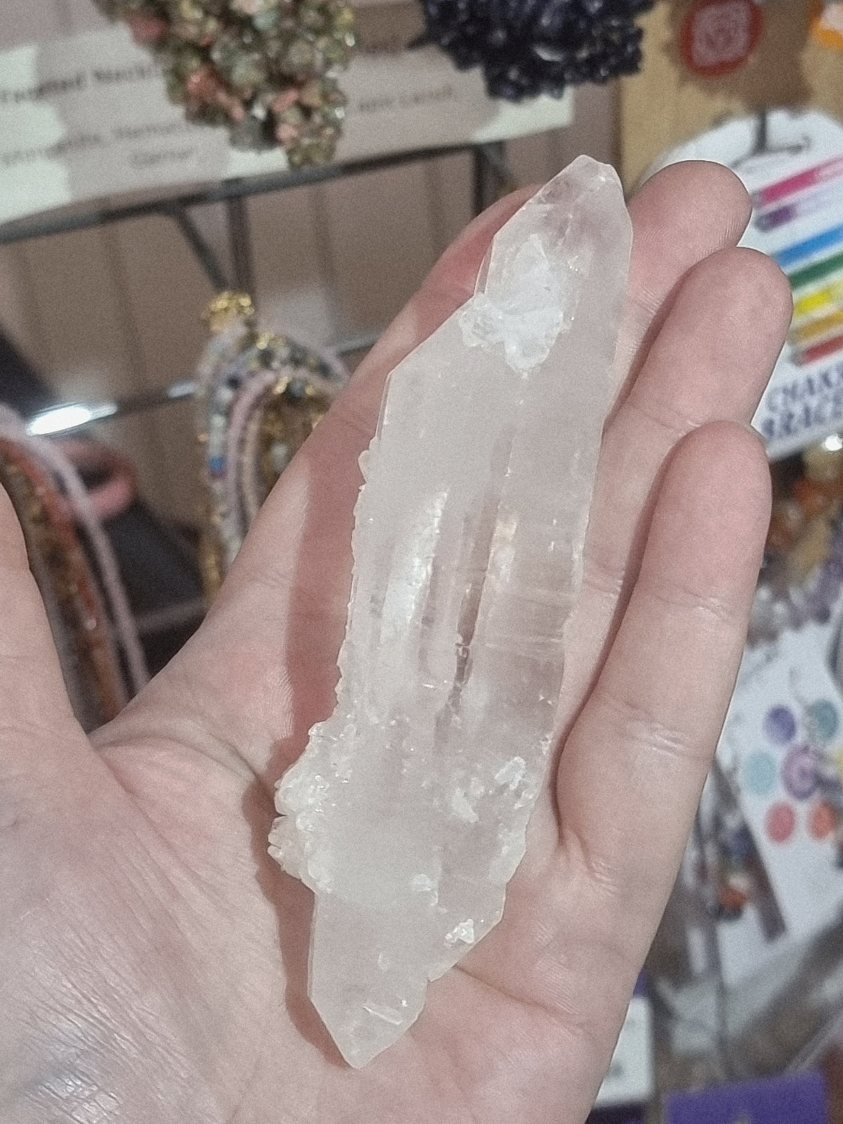 Double Terminated Quartz Point (LQ1)