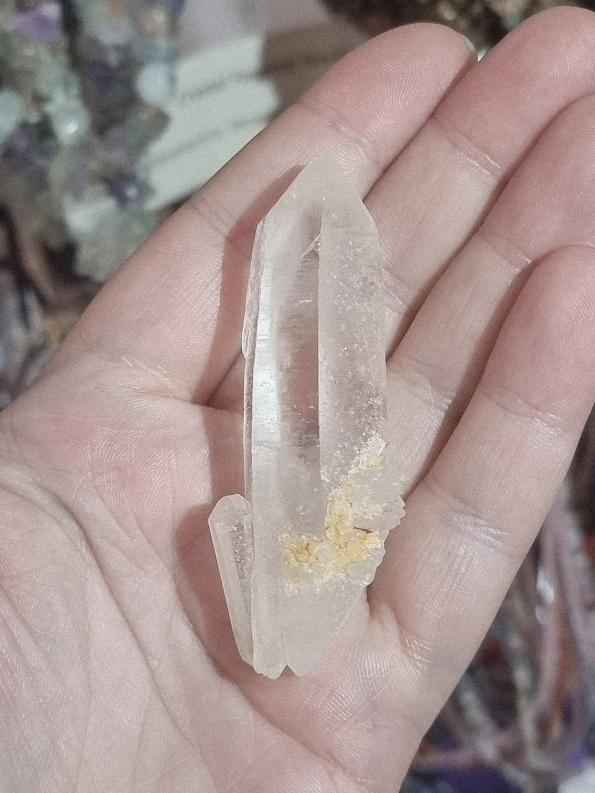 Engulfed Quartz Mother & Child (XQ9)