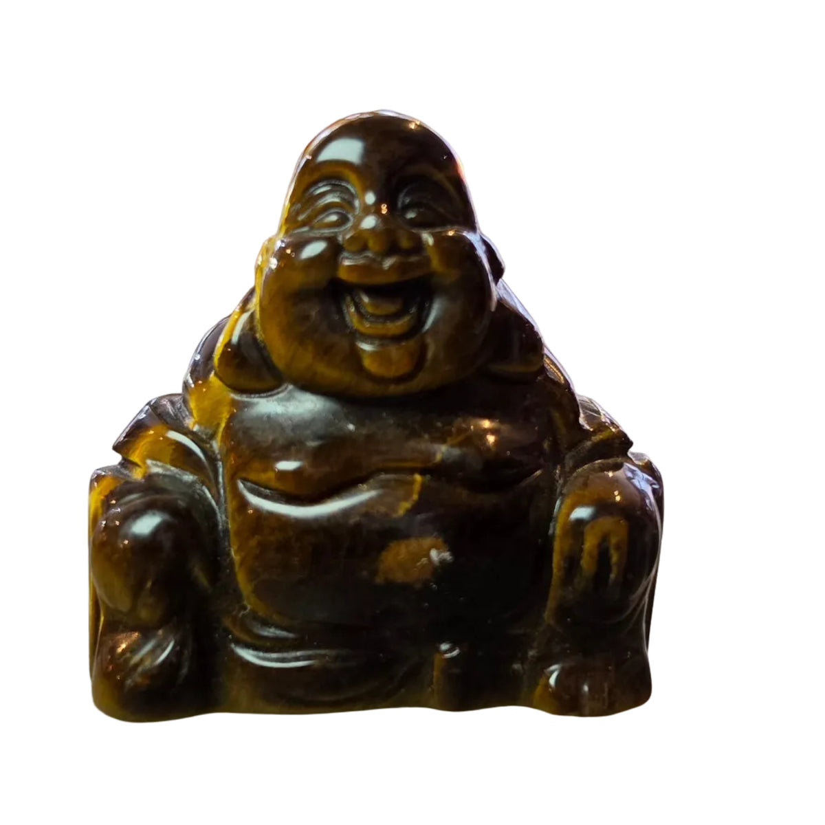 Crystal Buddha (Tiger's Eye)