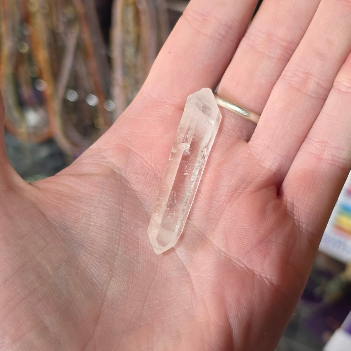 Double Terminated Quartz, Single to Twin (XQ13)