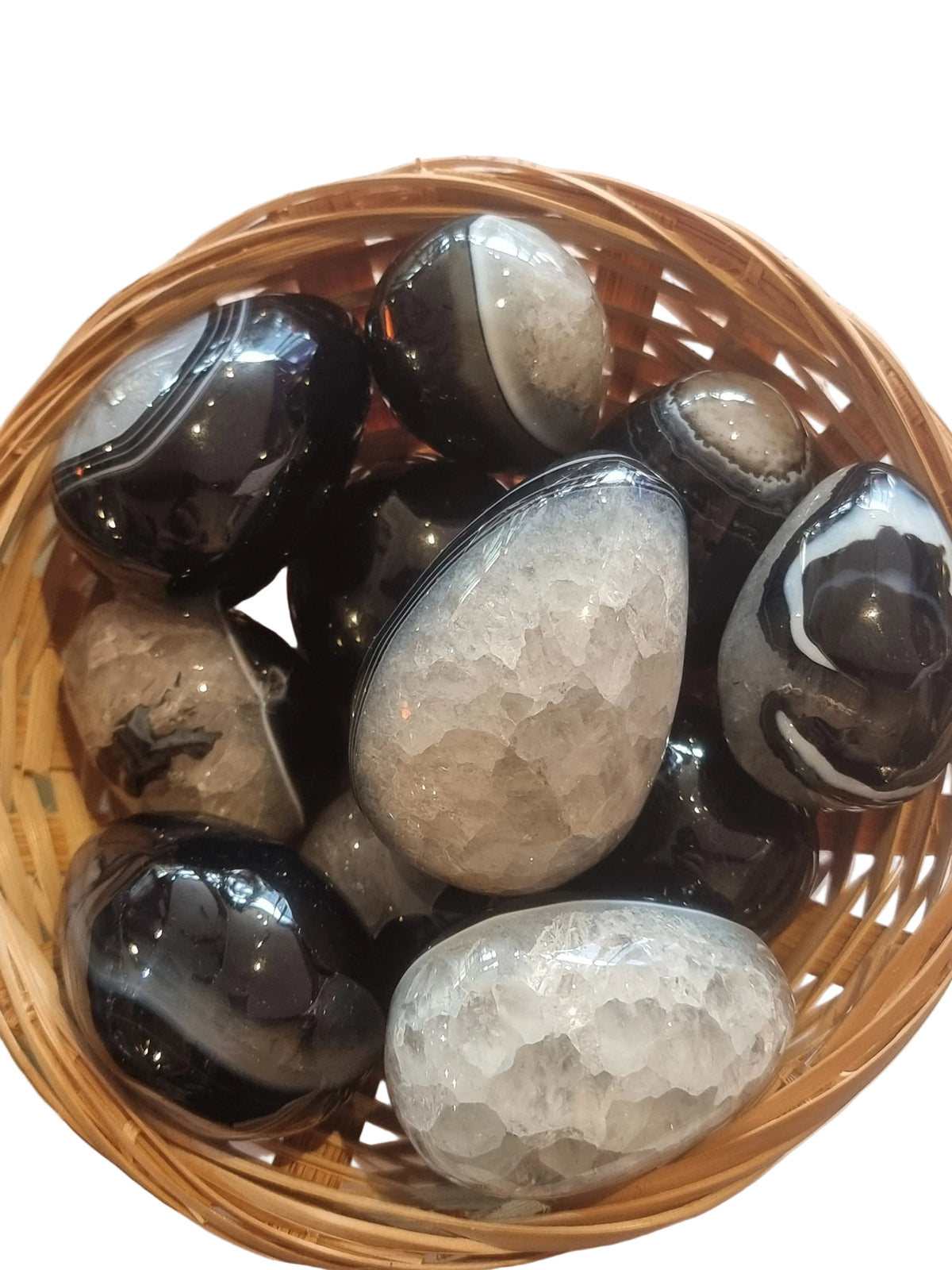Black Agate Egg
