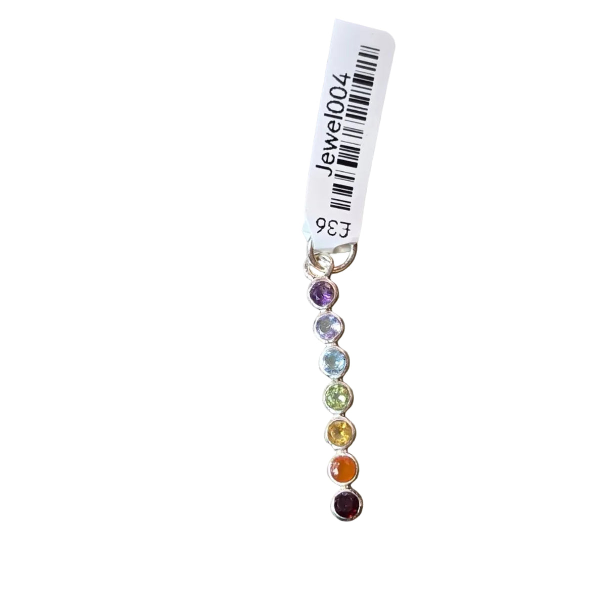 Silver Chakra Pendant