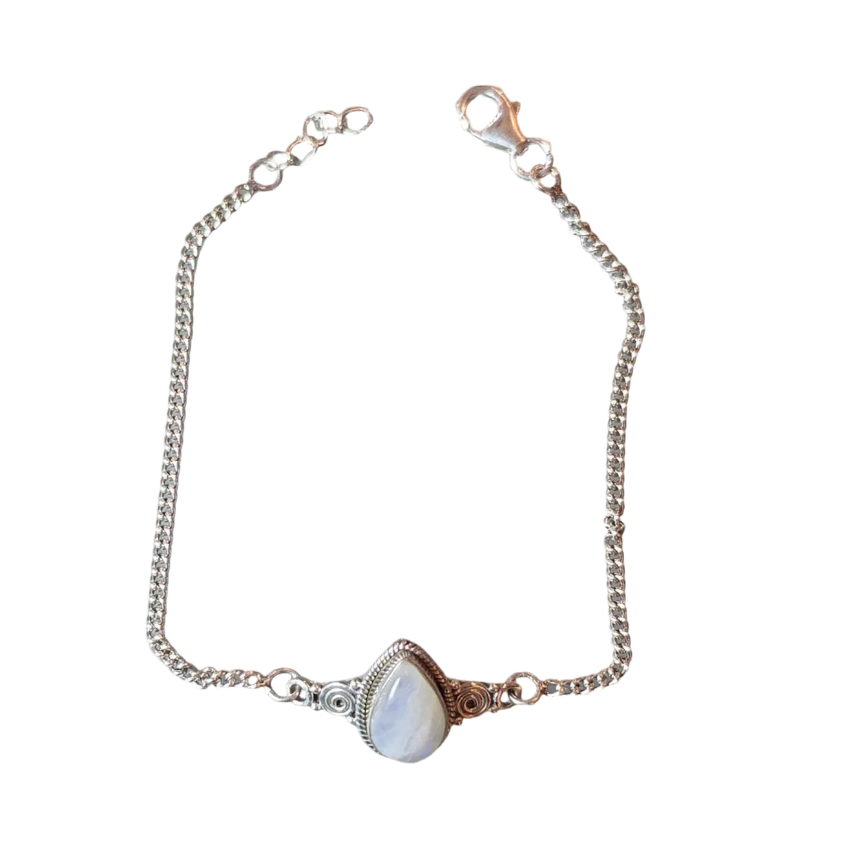 Moonstone Silver Bracelet