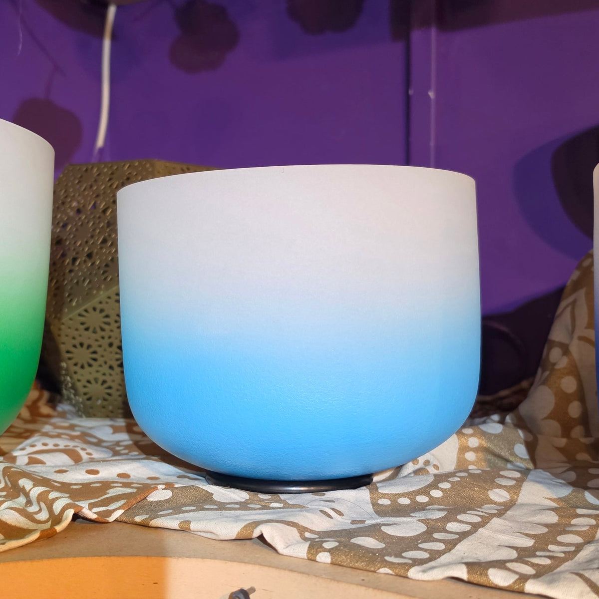 Crystal Singing Bowl (Light Blue)