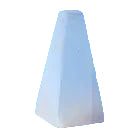 Selenite Pyramid Tower (6cm)