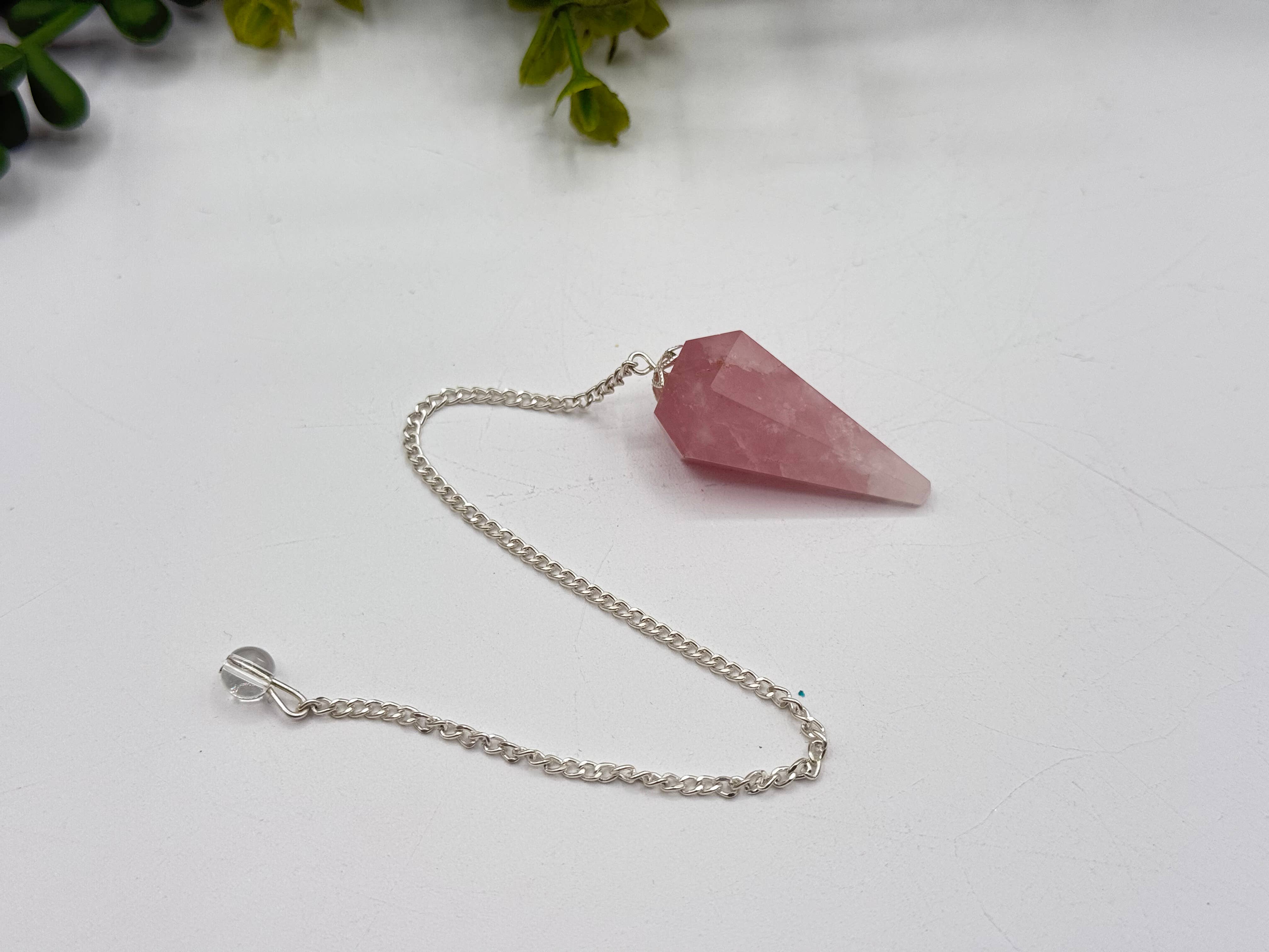 Rose Quartz Pendulum