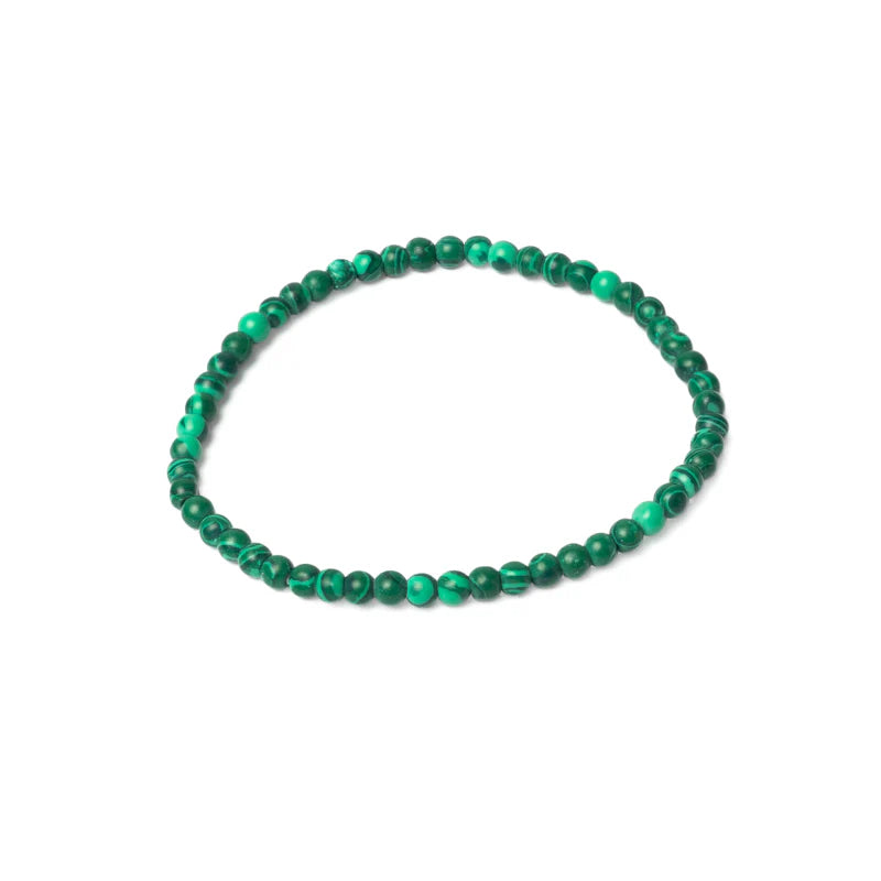 Malachite Beaded Bracelet (small)