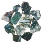 Green Moss Agate Slab