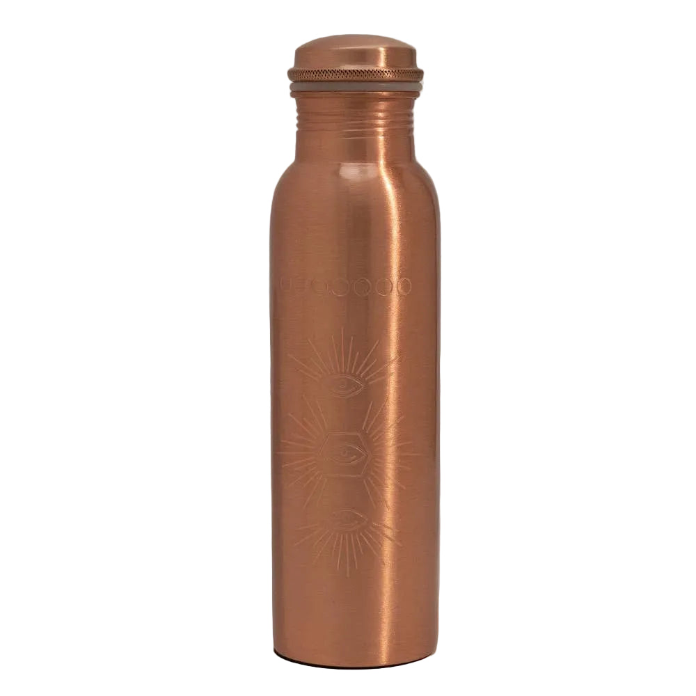 Pure Copper Water Bottle (Sun, 1L)