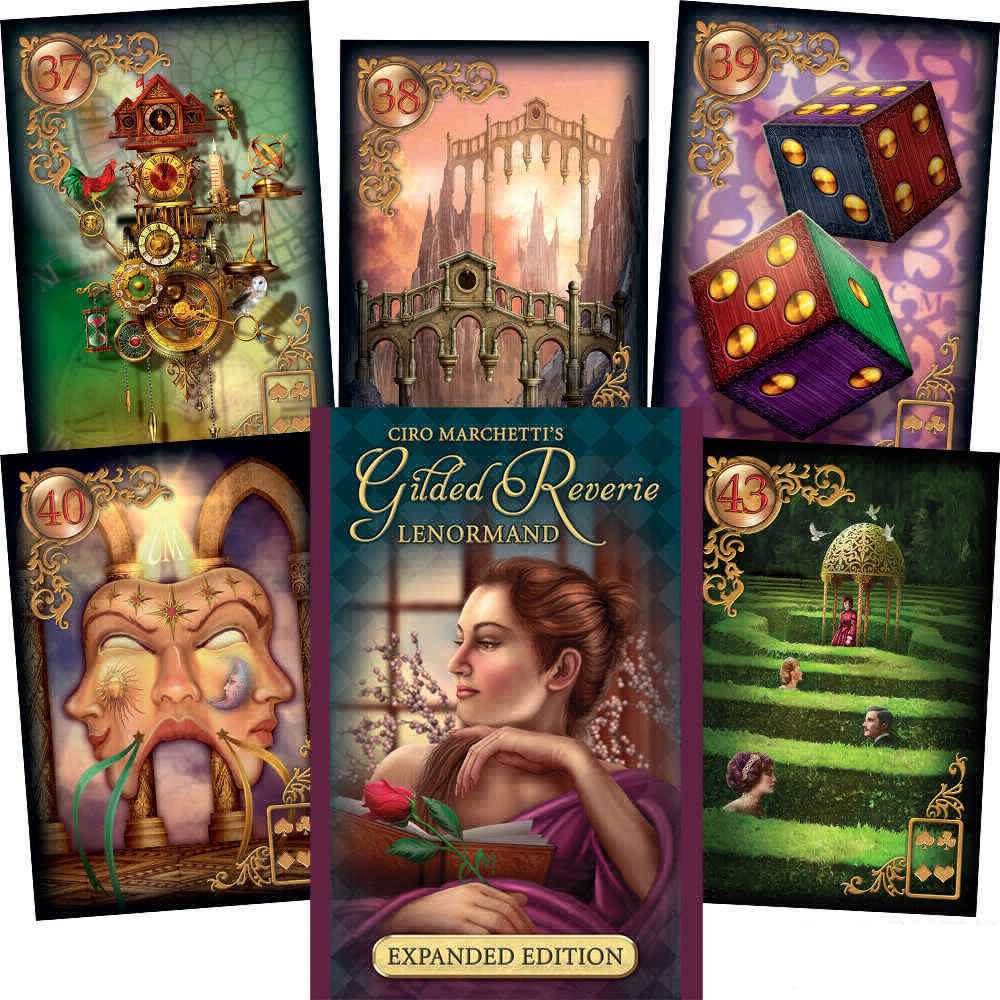 Gilded Reverie Lenormand Oracle (Pocket Edition)