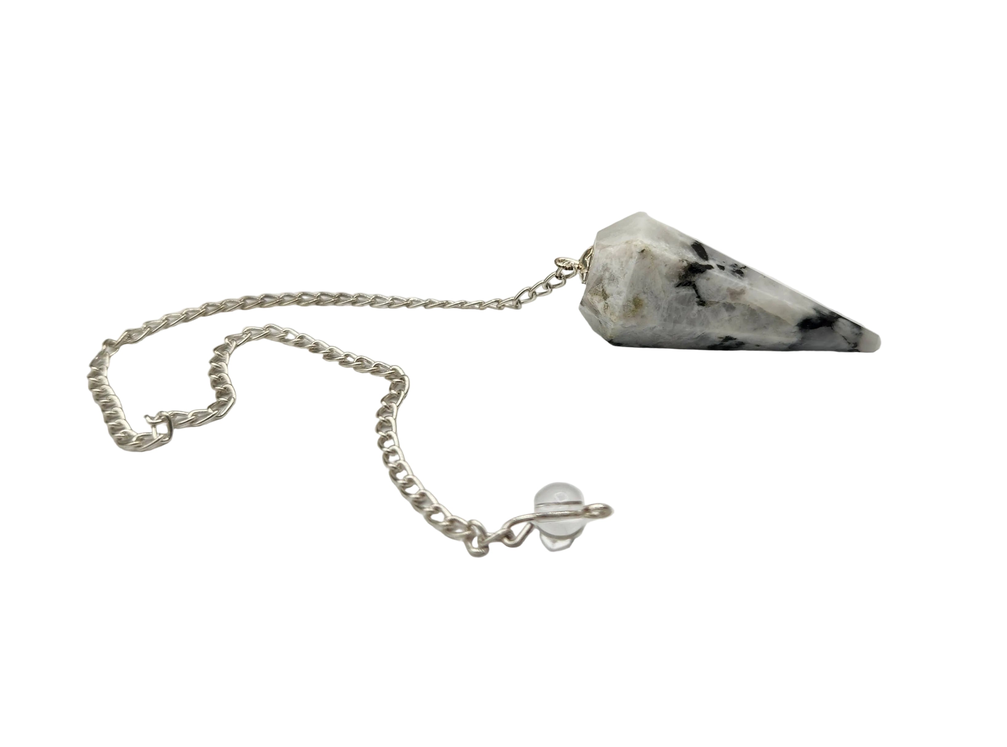 Rainbow Moonstone Pendulum