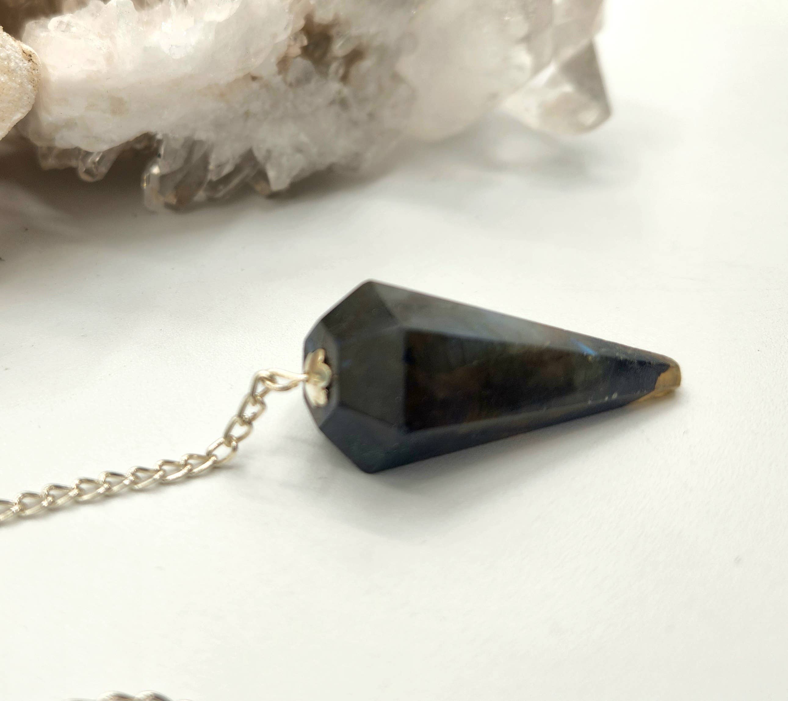 Labradorite Pendulum