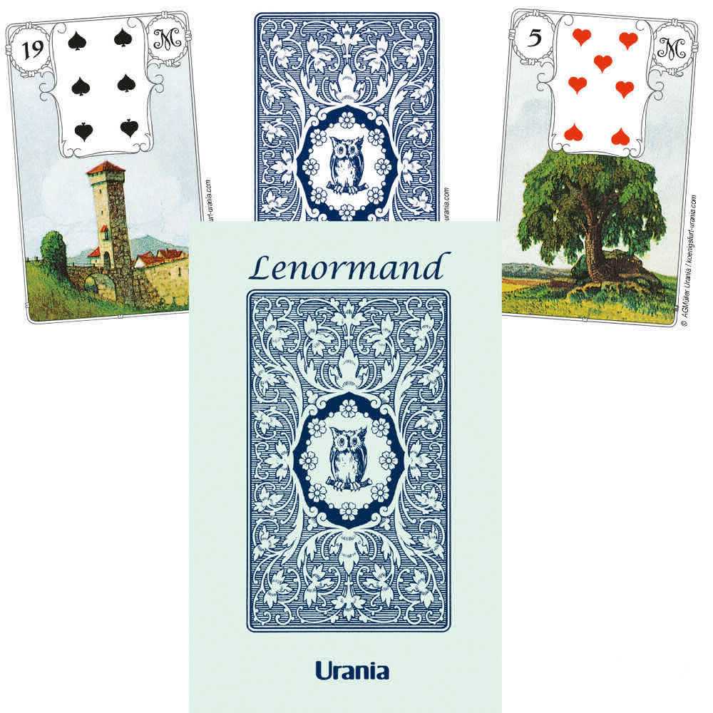 Blue Owl Lenormand Cards (Pocket Edition)