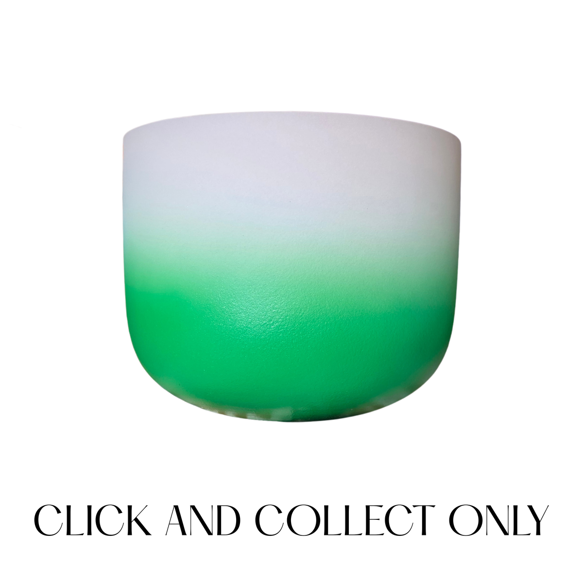 Crystal Singing Bowl (Green)