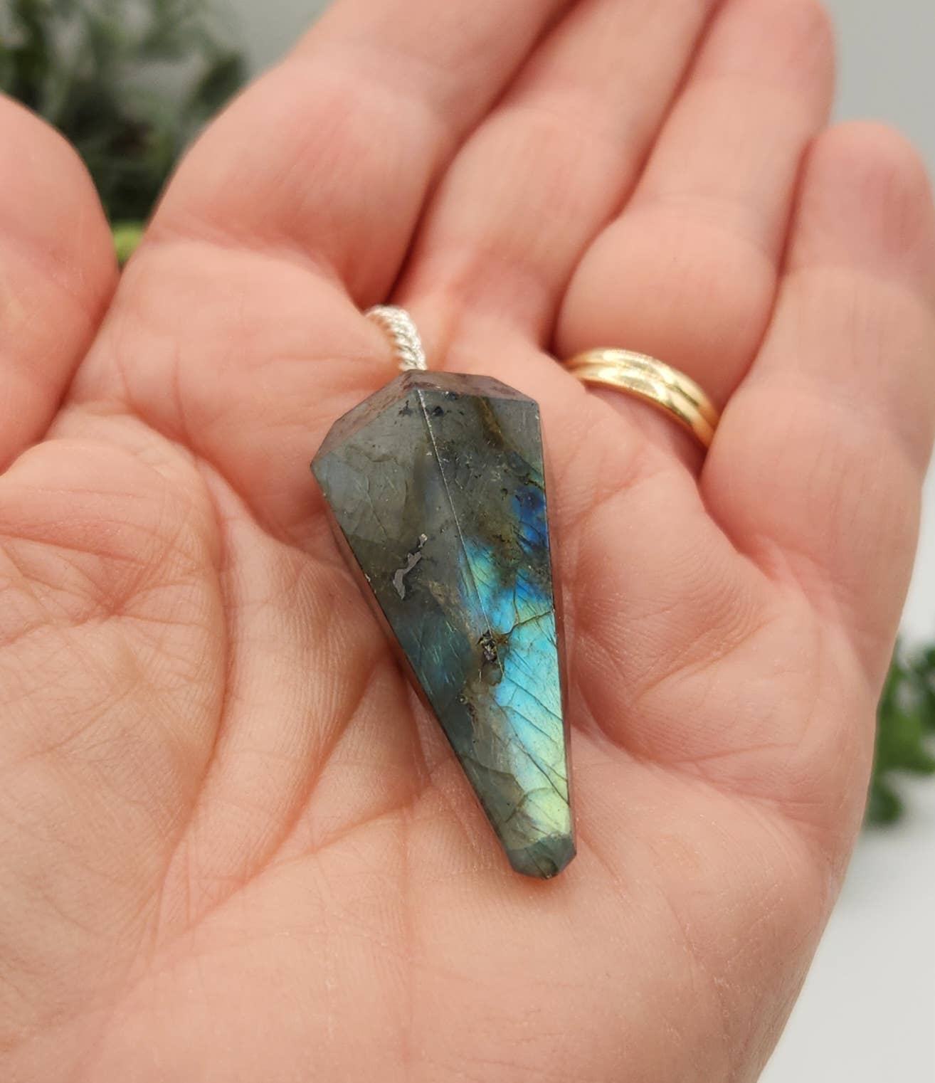 Labradorite Pendulum