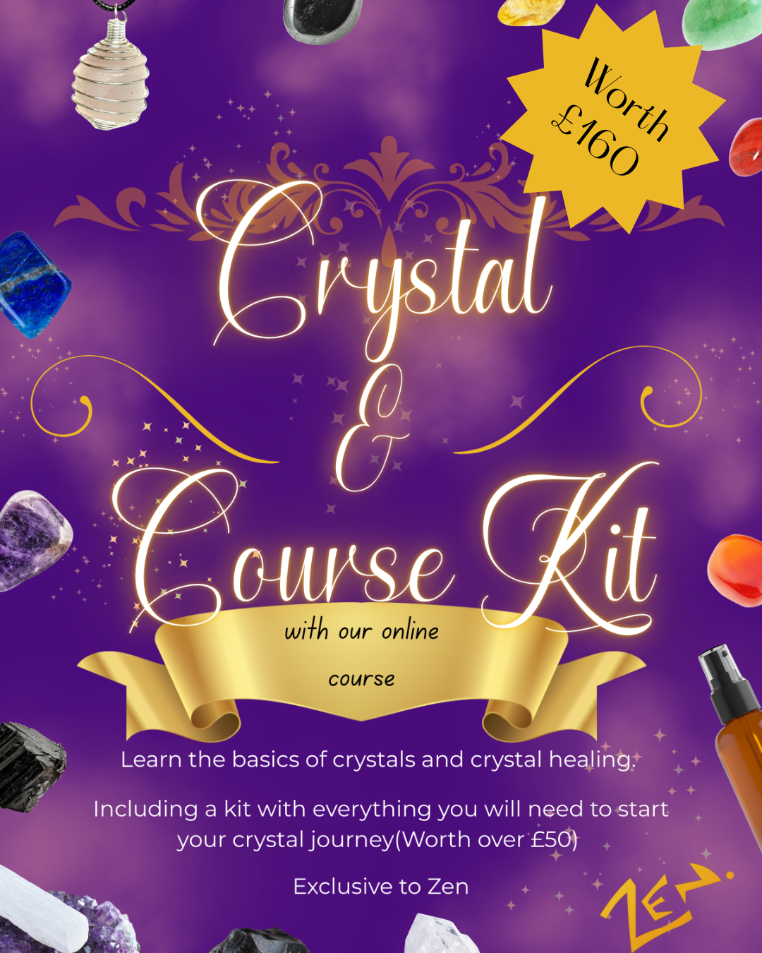 Crystal Starter Course & Kit