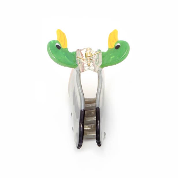 Pearlescent Duck Shaped Clamp (6cm)