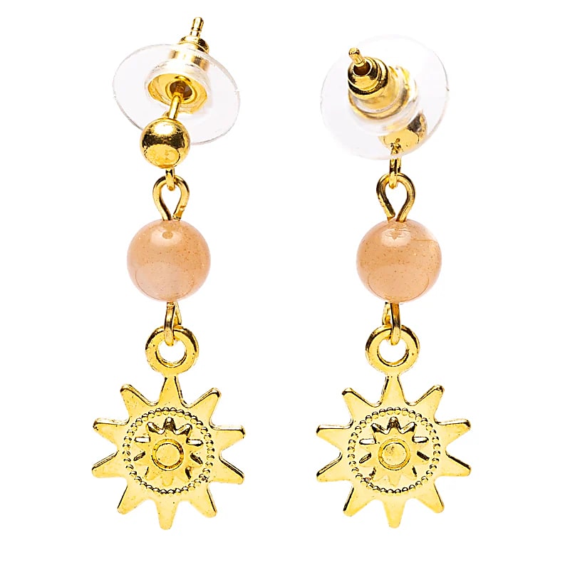 Sunstone Sun Studs
