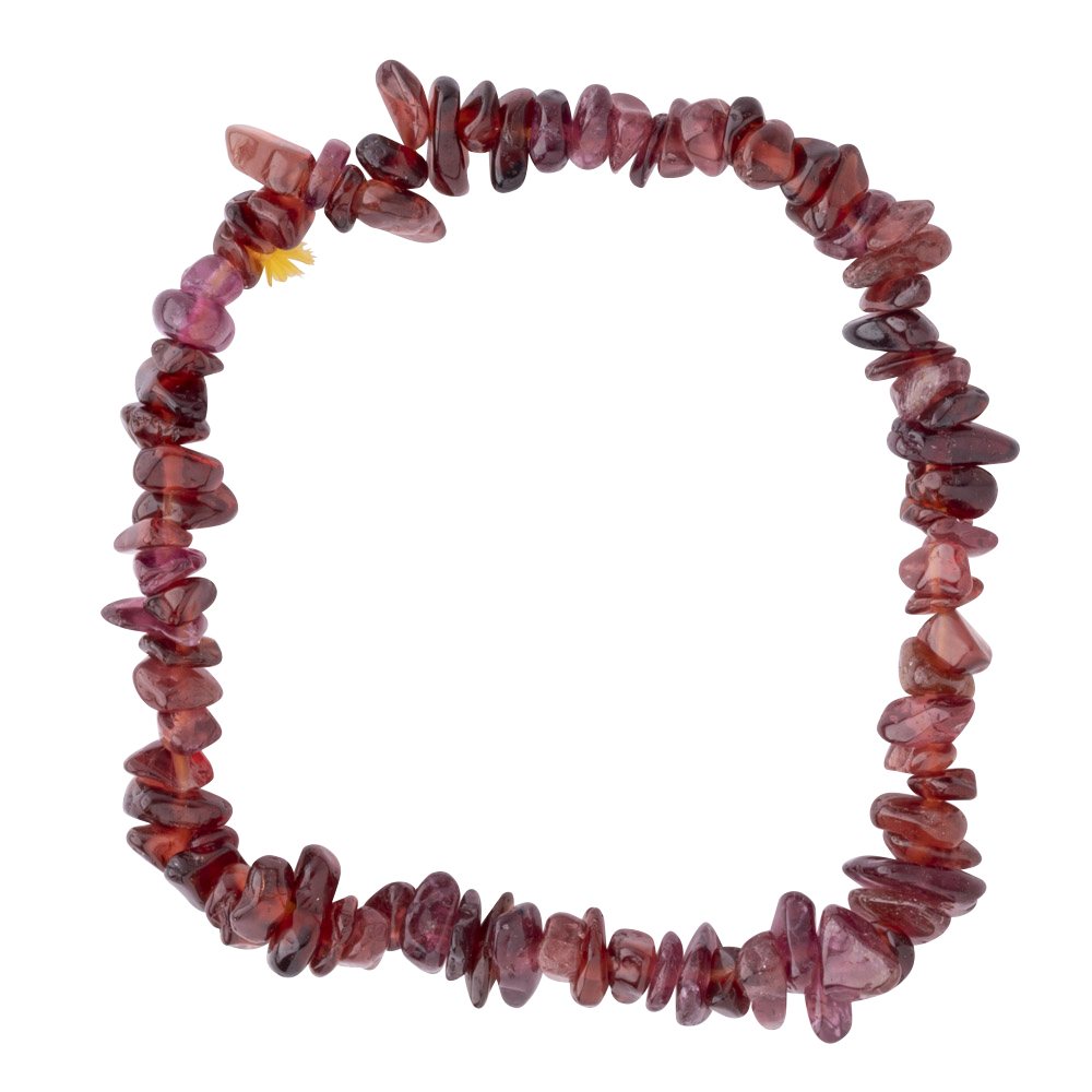 Hessonite Garnet Chip Bracelet