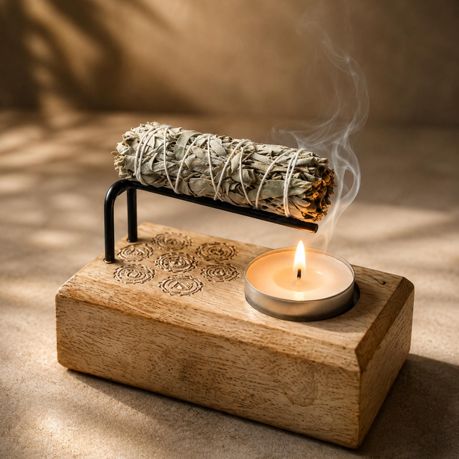 Palo Santo & Sage Incense Holder