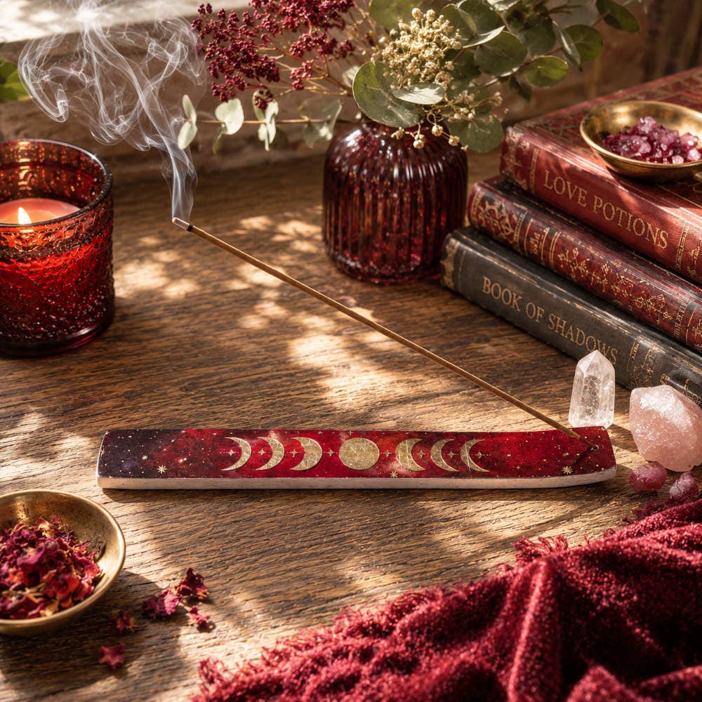 Moon Phase Incense Holder