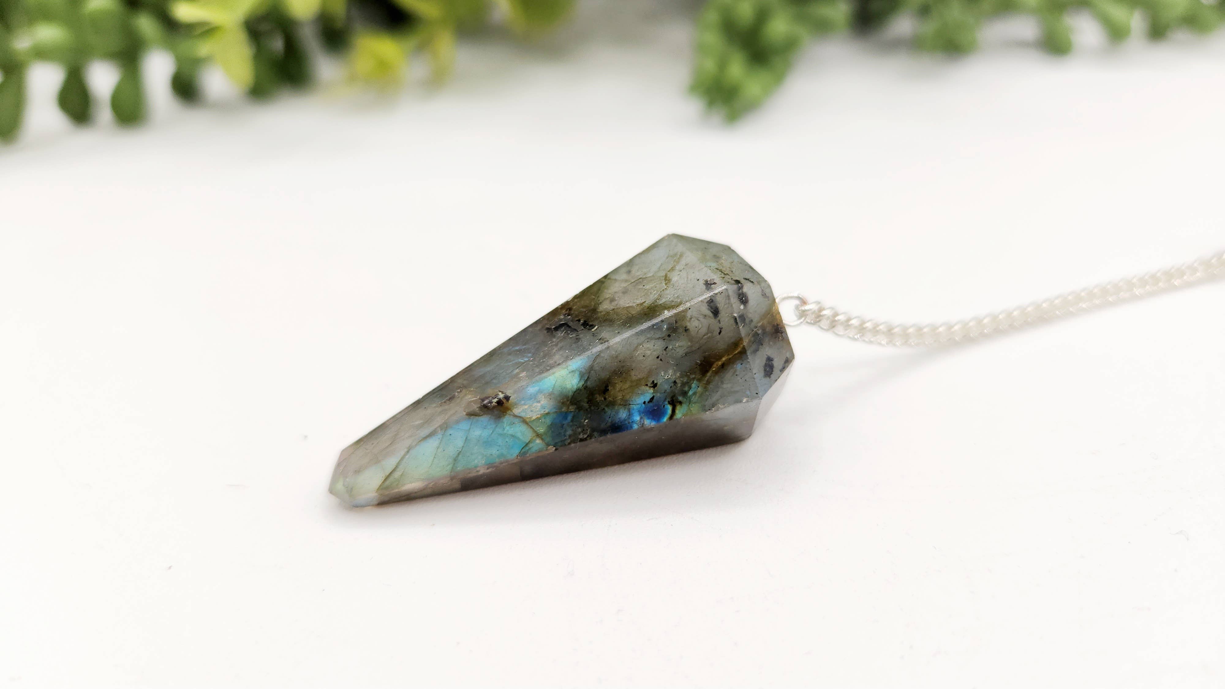 Labradorite Pendulum