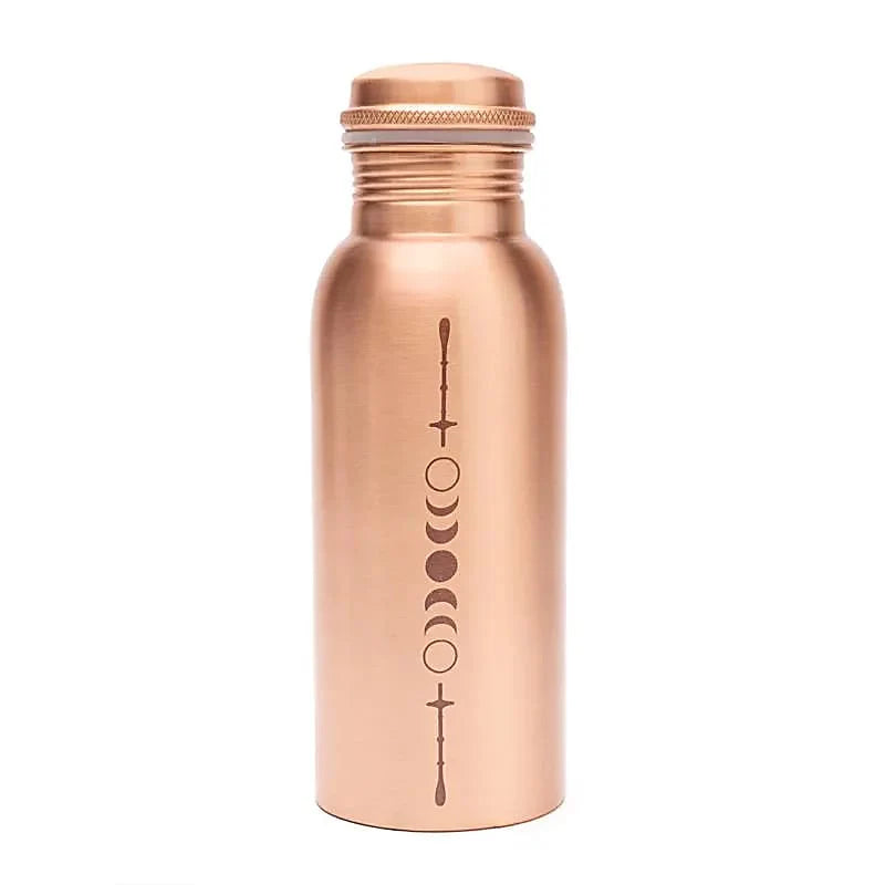 Moon Phase Copper Bottle (500ml)