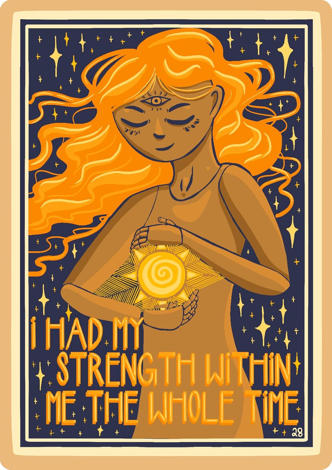 Sun-Steeped Affirmation Deck