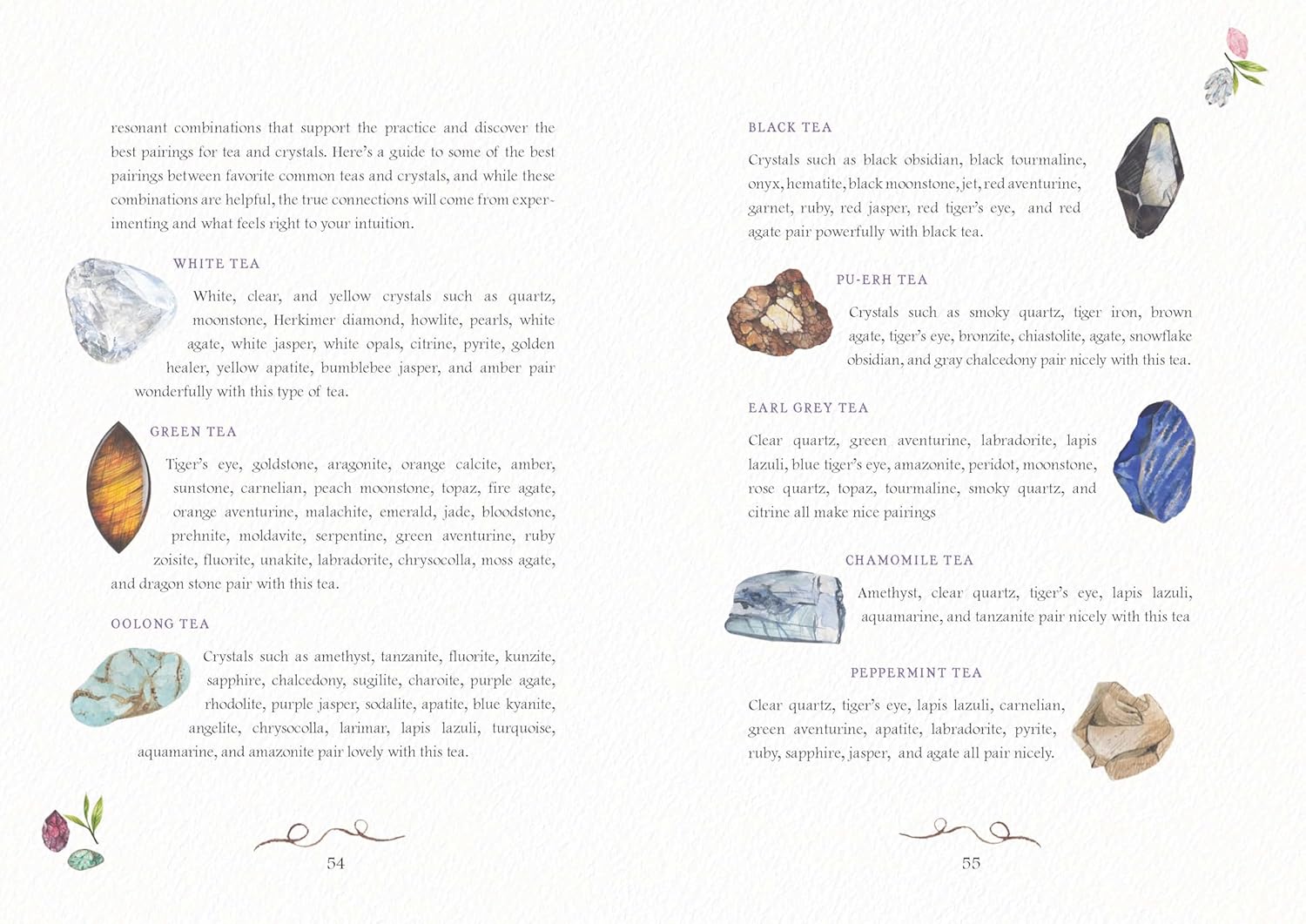 A Tea Witch's Crystal Brews