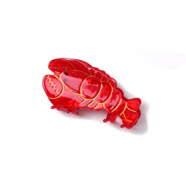 Lobster Shaped Hair Clamp