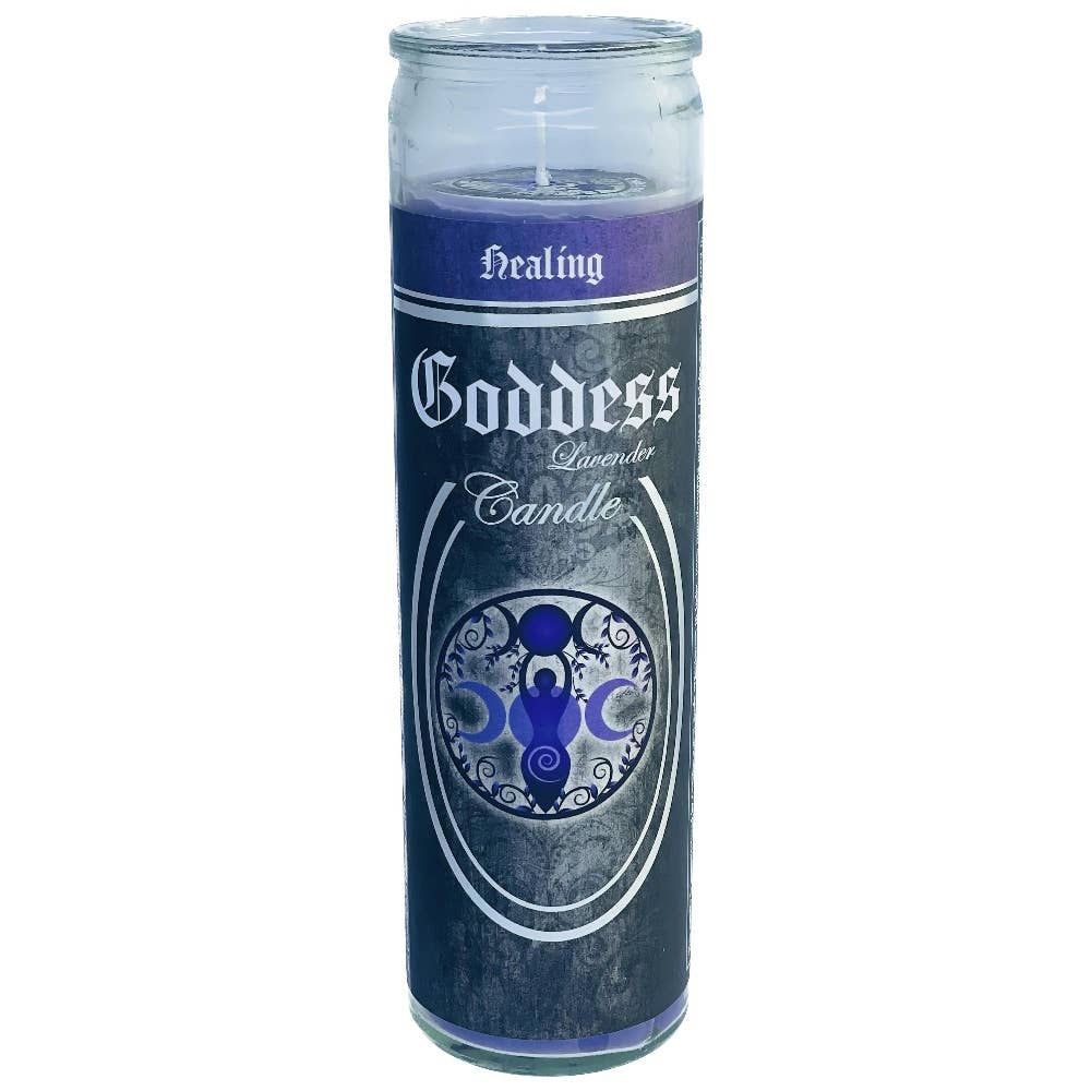 Goddess Healing 7-Day Ritual Candle (Lavender)