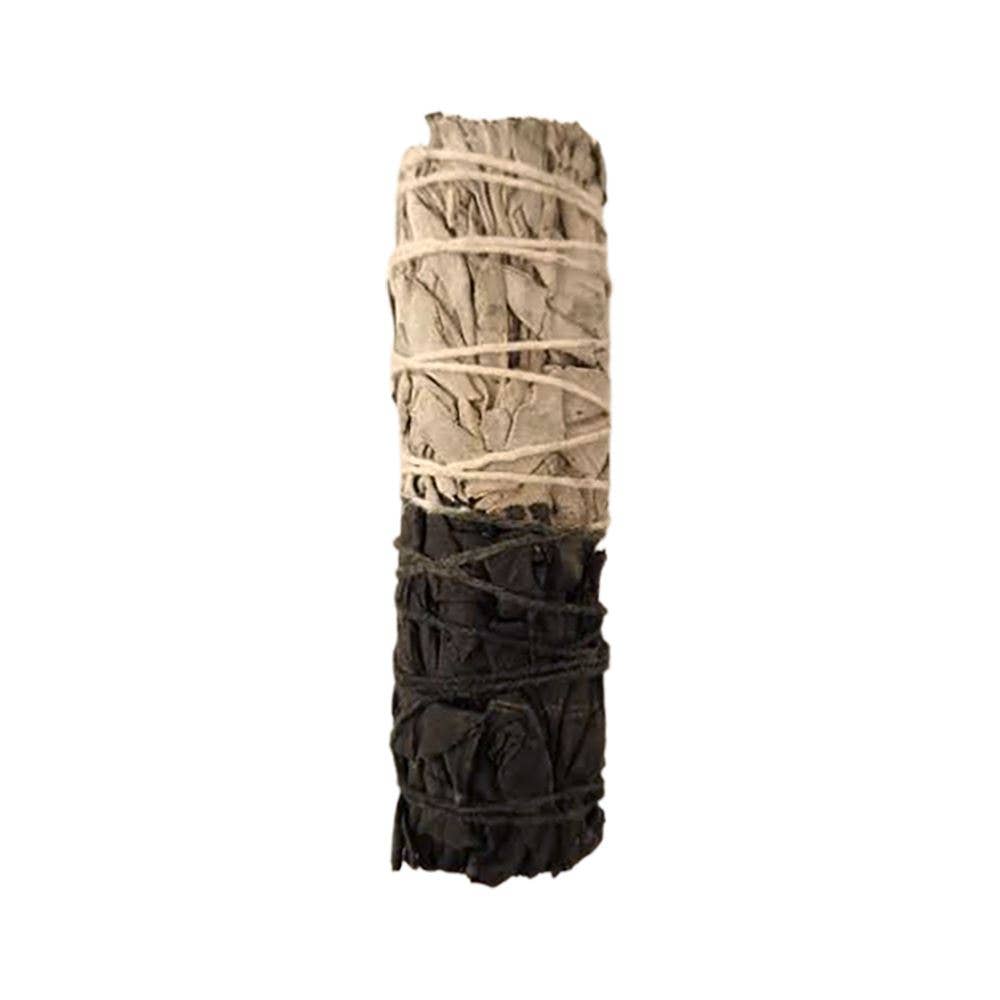 Reversible Black & White Sage Smudge Stick