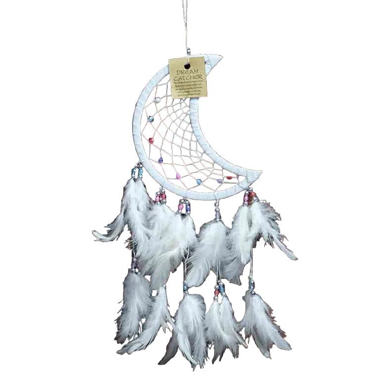 White Moon Dream Catcher