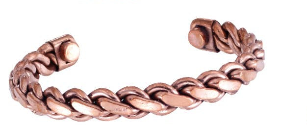 Braided Copper Bracelet
