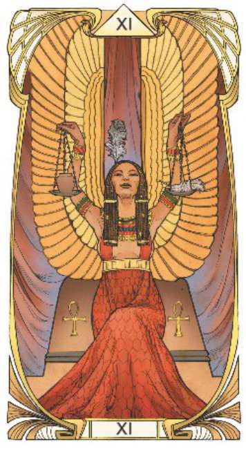 Egyptian Art Nouveau Tarot