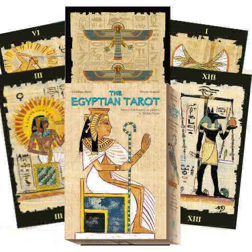 Egyptian Tarot: Book and Card Set
