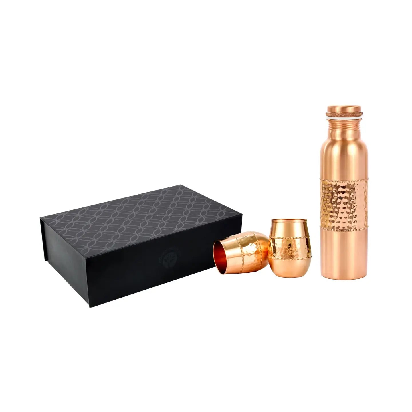 Pure Copper Set (Sequence Bottle & 2 Cups)